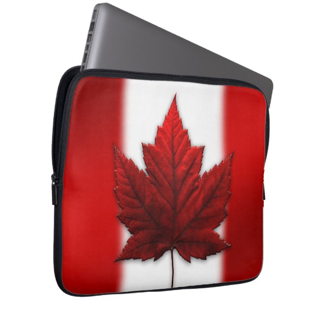 Canada-laptophoes (Canada) - Vlaggencomputer (Souv Laptop Sleeve (Voorkant Rechts)