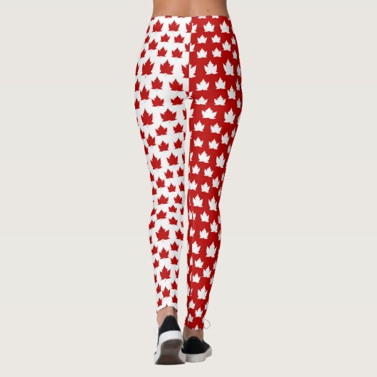 Canada Leggings 2 Tone Canada Souvenir Pants (Achterkant)