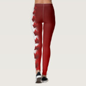 Canada Leggings Aangepaste Canadese maaple Leaf Pa (Achterkant)