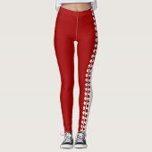 Canada Leggings Canada Maple Leaf Stretchy Pants (Voorkant)
