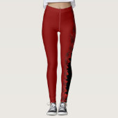 Canada Leggings Canada Maple Leaf Team Leggings (Voorkant)