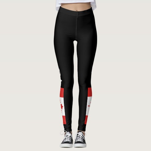Canada Leggings - Canadian Pride Leggings (Voorkant)
