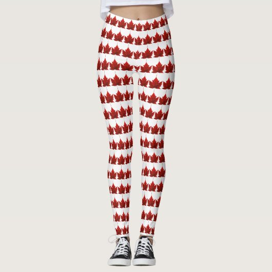 Canada Leggings Classic Canada Souvenir Pants (Voorkant)
