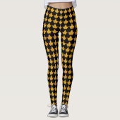 Canada Leggings Yellow Canada Maple Leaf Pants (Voorkant)