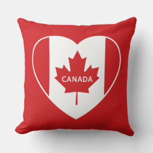 Canada Liefde aangepaste tekst gooien kussens