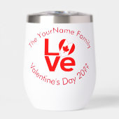 Canada LIEFDE Hart Vlag Rood Gepersonaliseerd (Voorkant)