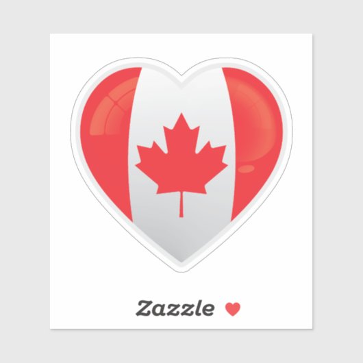 Canada Liefdesicoon Sticker (Vel)