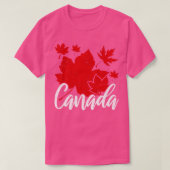 Canada Liefhebber Canadees Maple Leaf Canada 1 T-shirt (Design voorkant)