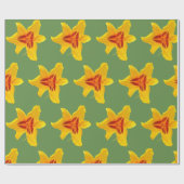Canada Lilly, Flower Blossom Cadeaupapier (Vlak)