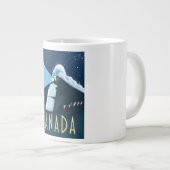 Canada Locomotief reisposter Grote Koffiekop (Voorkant rechts)