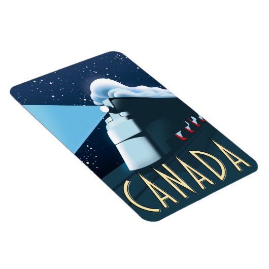 Canada Locomotief reisposter Magneet (Rechterzijde)