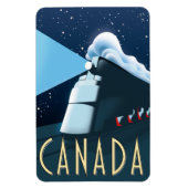Canada Locomotief reisposter Magneet (Verticaal)