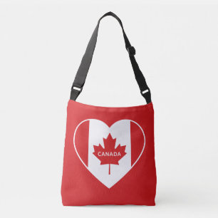 Canada Love custom text bags Crossbody Tas