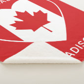 Canada Love custom text fleece dekens (3/4)