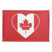 Canada Love Custom text Prolowcases Kussensloop (Achterkant)