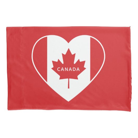 Canada Love Custom text Prolowcases Kussensloop (Voorkant)