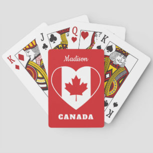 Canada Love douanenaam playcards Pokerkaarten