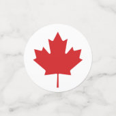 Canada Love table confetti (Kleine voorkant)