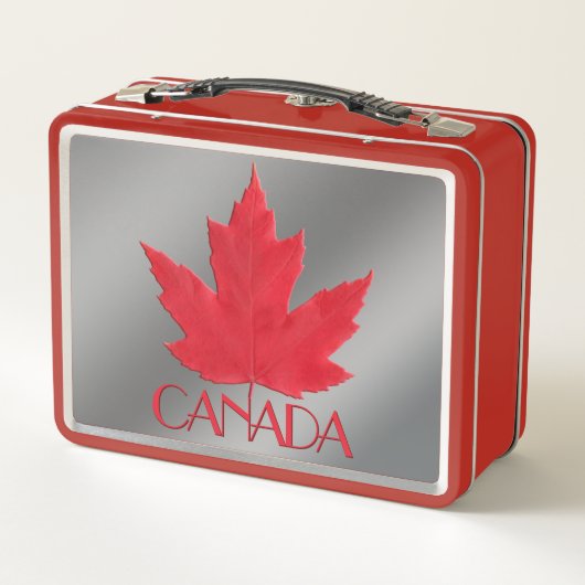 Canada Lunchbox - Aangepaste Canada Lunchboxes (Achterkant)