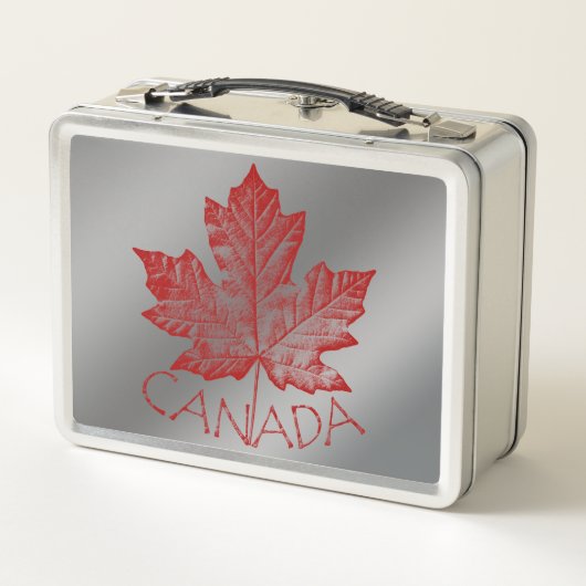 Canada Lunchbox - Aangepaste Canada Lunchboxes (Achterkant)