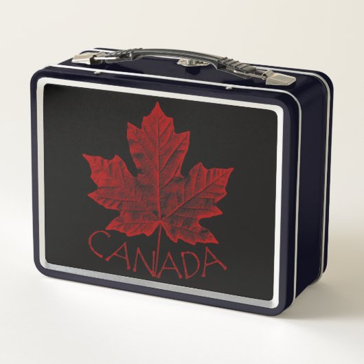 Canada Lunchbox - Aangepaste Canada Lunchboxes (Achterkant)