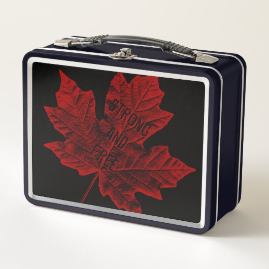Canada Lunchbox - Aangepaste Canada Lunchboxes (Voorkant)