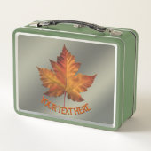 Canada Lunchbox - Aangepaste Canada Lunchboxes (Achterkant)