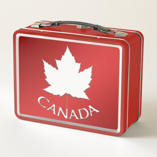 Canada Lunchbox - Aangepaste Canada Lunchboxes (Achterkant)