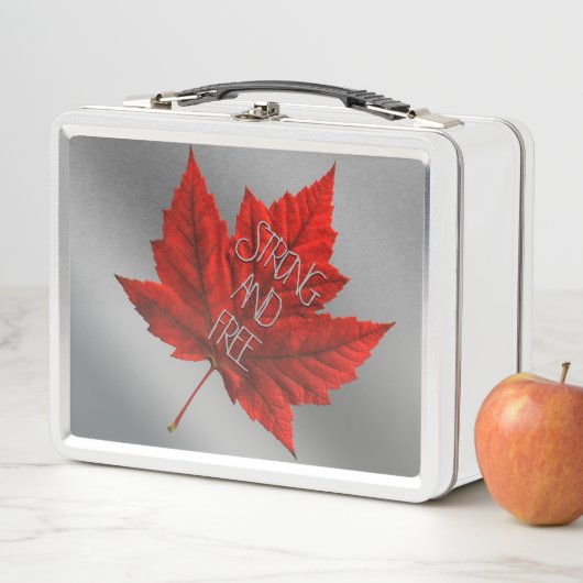 Canada Lunchbox - Aangepaste Canada Lunchboxes (In situ)