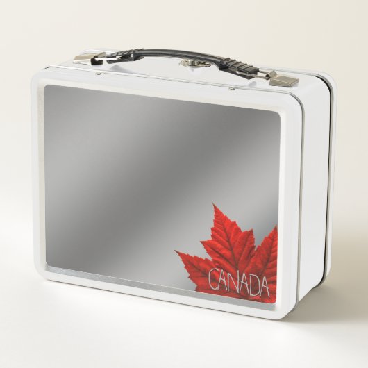 Canada Lunchbox - Aangepaste Canada Lunchboxes (Achterkant)