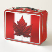 Canada Lunchbox Canada Flag Lunchboxes Aanpassen (Voorkant)