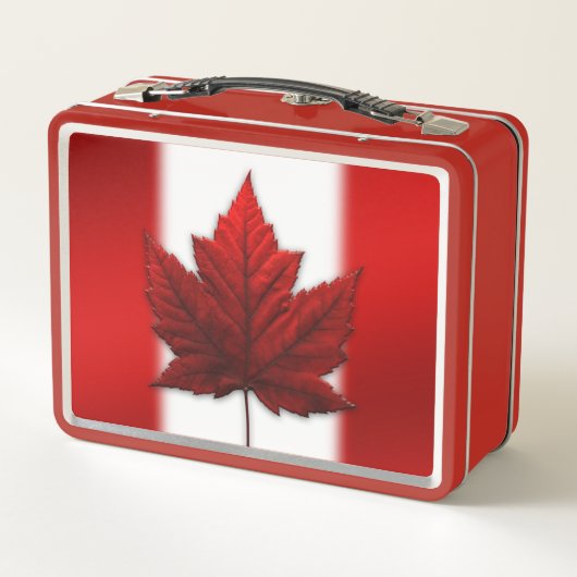 Canada Lunchbox Canada Flag Lunchboxes Aanpassen (Achterkant)