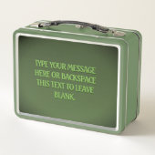 Canada Lunchbox Personeelsvriendelijke lederen lun (Achterkant)