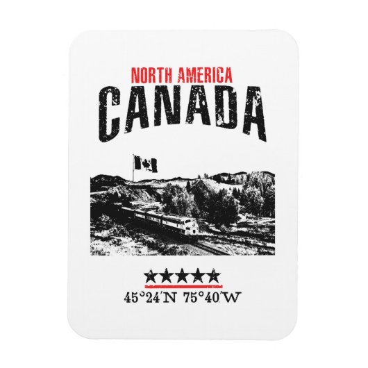 Canada Magneet (Verticaal)