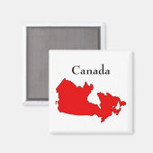 Canada magneet (Voorkant / Achterkant)