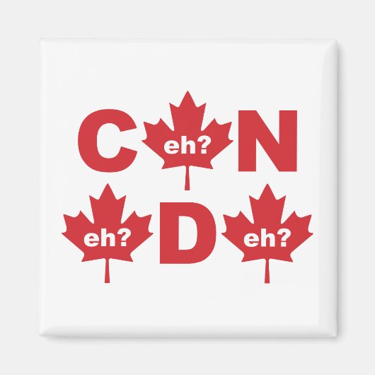 Canada Magneet (Voorkant)