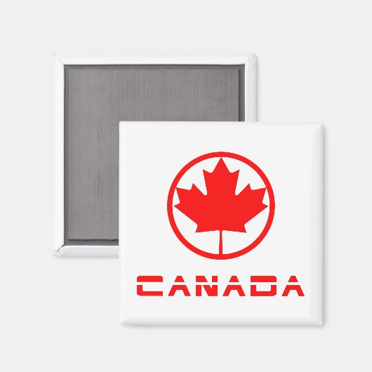 Canada Magneet (Voorkant / Achterkant)