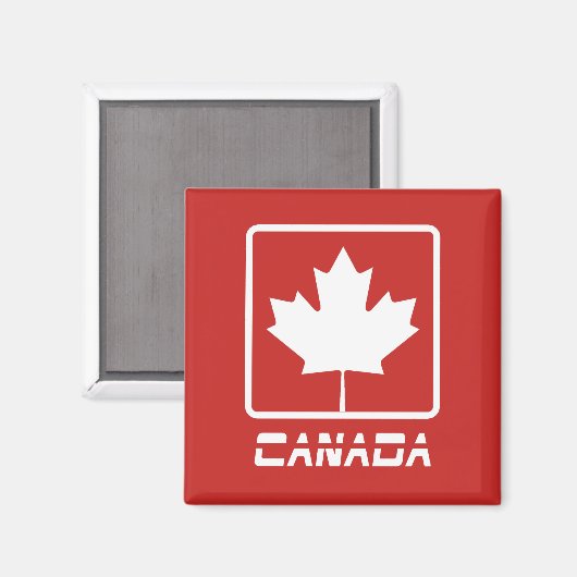 Canada Magneet (Voorkant / Achterkant)