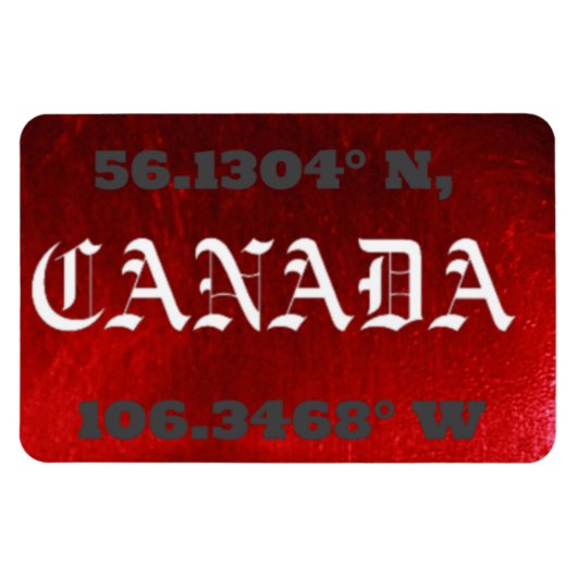 canada magneet (Horizontaal)