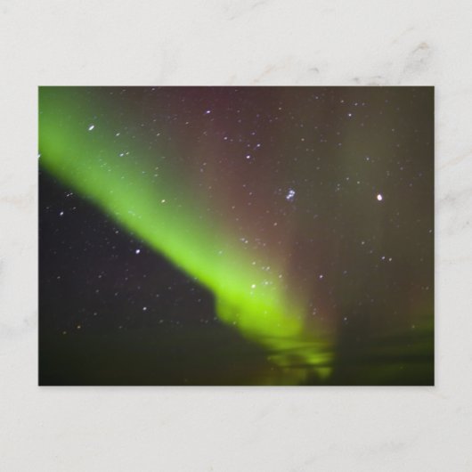 Canada, Manitoba, Churchill. Aurora Borealis Briefkaart (Voorkant)