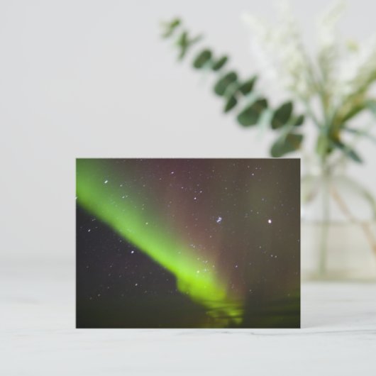 Canada, Manitoba, Churchill. Aurora Borealis Briefkaart (Staand voorkant)