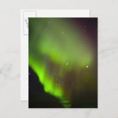 Canada, Manitoba, Churchill. Aurora Borealis in Briefkaart (Voorkant / Achterkant)