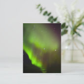 Canada, Manitoba, Churchill. Aurora Borealis in Briefkaart (Staand voorkant)