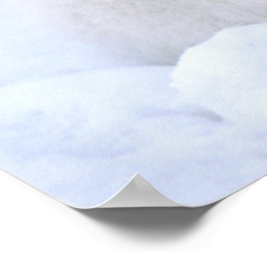 Canada, Manitoba, Churchill. Kunstvossen met Poster (Hoek)