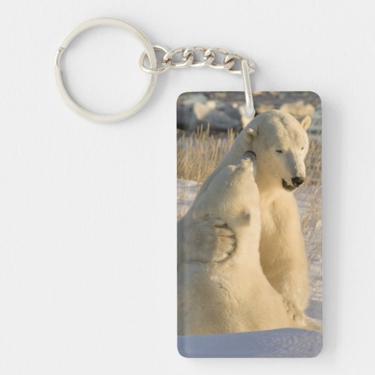 Canada, Manitoba, Hudsonbaai, Churchill. Sleutelhanger (Voorkant)