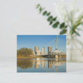 CANADA, Manitoba, Winnipeg: Esplanade Riel 2 Briefkaart (Staand voorkant)