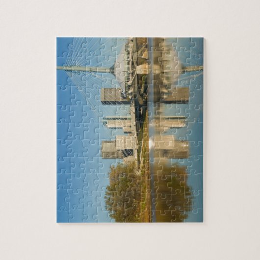 CANADA, Manitoba, Winnipeg: Esplanade Riel 2 Legpuzzel (Verticaal)