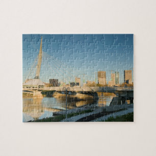 CANADA, Manitoba, Winnipeg: Esplanade Riel Legpuzzel