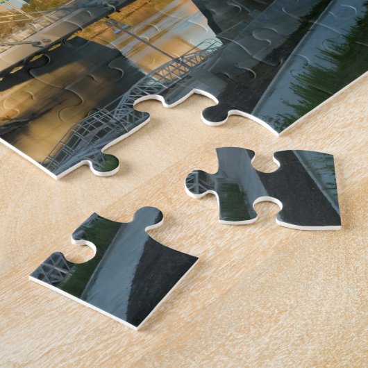 CANADA, Manitoba, Winnipeg: Esplanade Riel Legpuzzel (Zijkant)