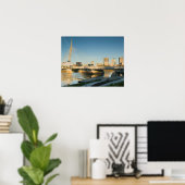 CANADA, Manitoba, Winnipeg: Esplanade Riel Poster (Thuiskantoor)